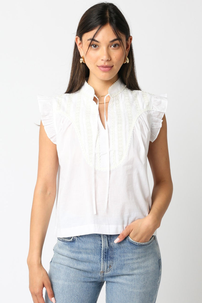 Call From Fall Top- White