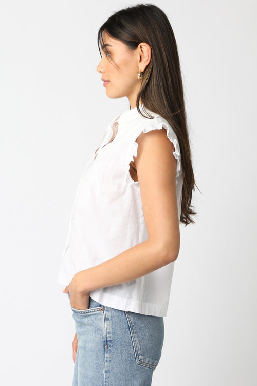 Call From Fall Top- White