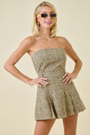 Autumn Calling Dress- Washed Leopard