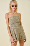 Autumn Calling Dress- Washed Leopard