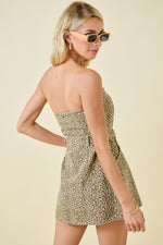 Autumn Calling Dress- Washed Leopard