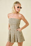 Autumn Calling Dress- Washed Leopard