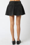 Skirt- Black Denim