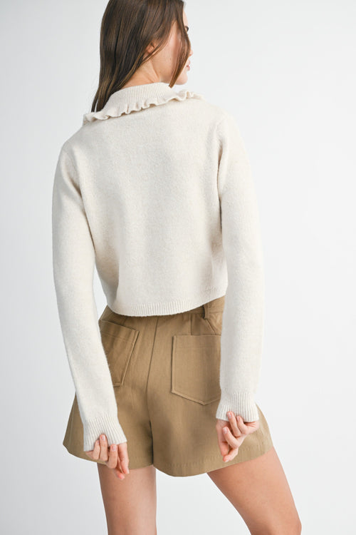 Sugar & Spice Sweater- Cream