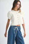 Everything’s Sweeter Top- Cream