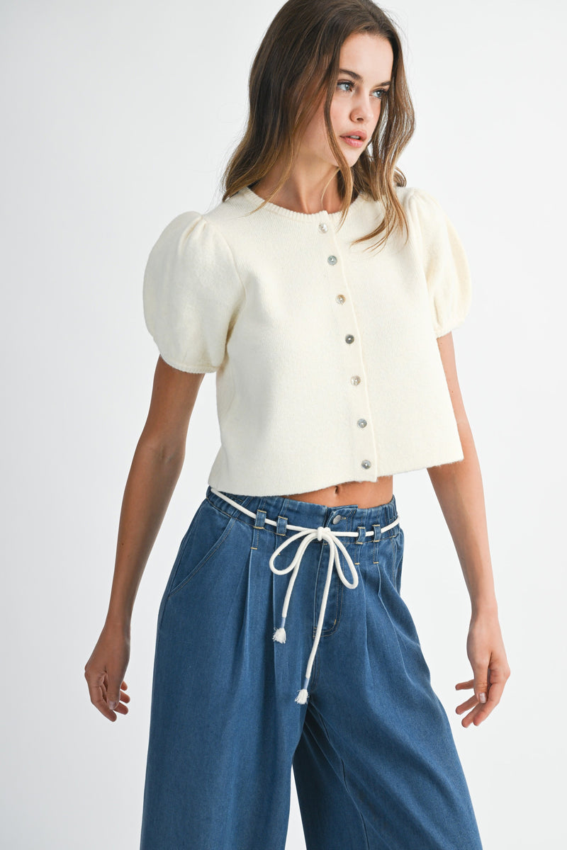 Everything’s Sweeter Top- Cream