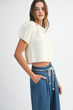 Everything’s Sweeter Top- Cream