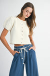 Everything’s Sweeter Top- Cream