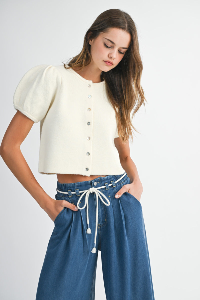 Everything’s Sweeter Top- Cream
