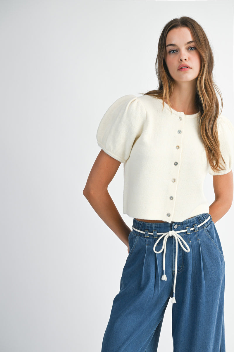 Everything’s Sweeter Top- Cream