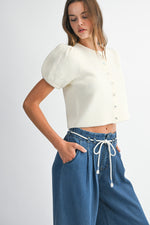 Everything’s Sweeter Top- Cream