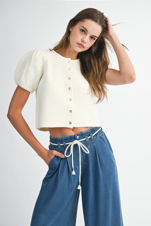 Everything’s Sweeter Top- Cream