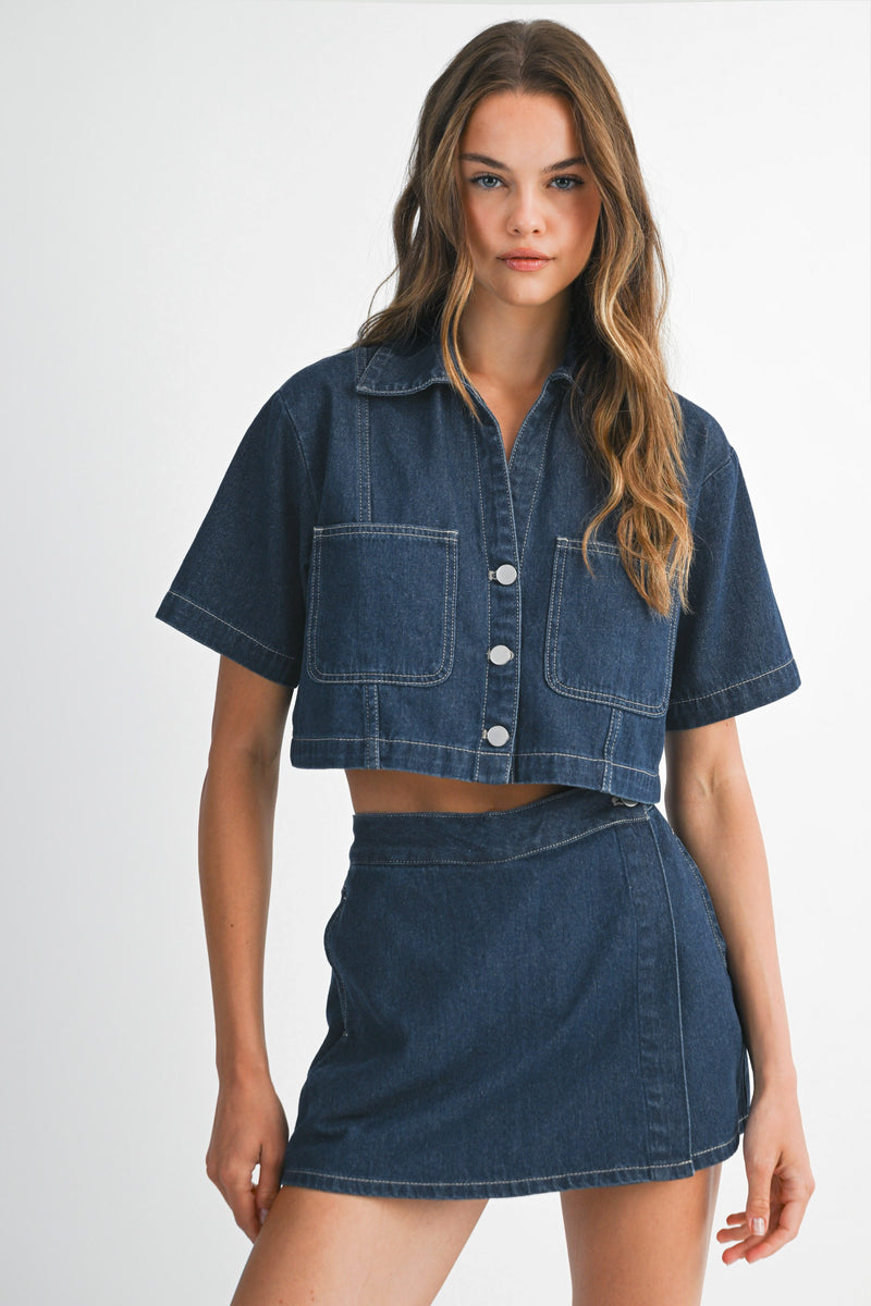 Every Moment Set- Dark Denim