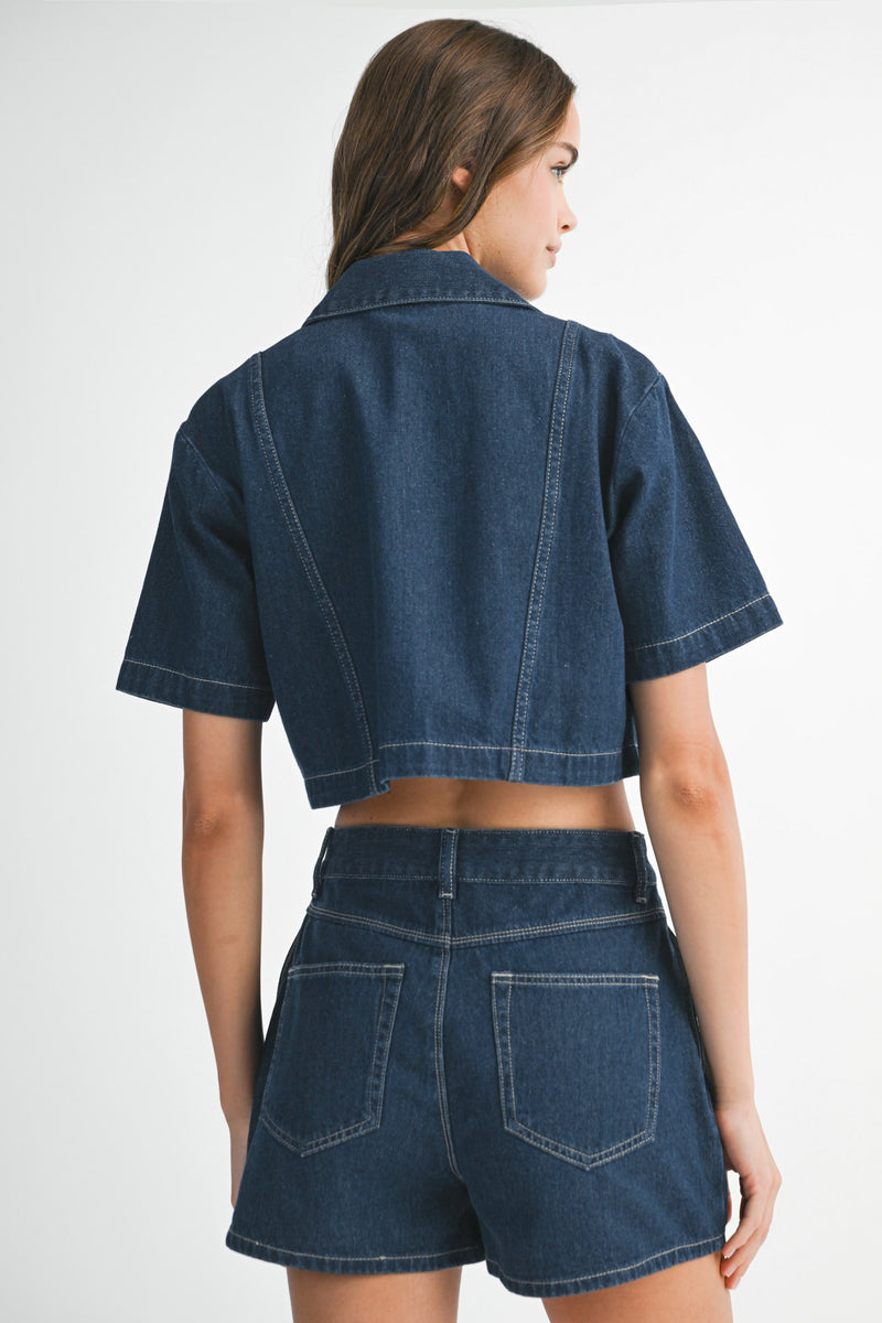 Every Moment Set- Dark Denim