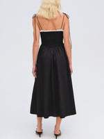 Bethany Midi Dress- Black