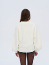 Jardin Oversized Sweater- Cream