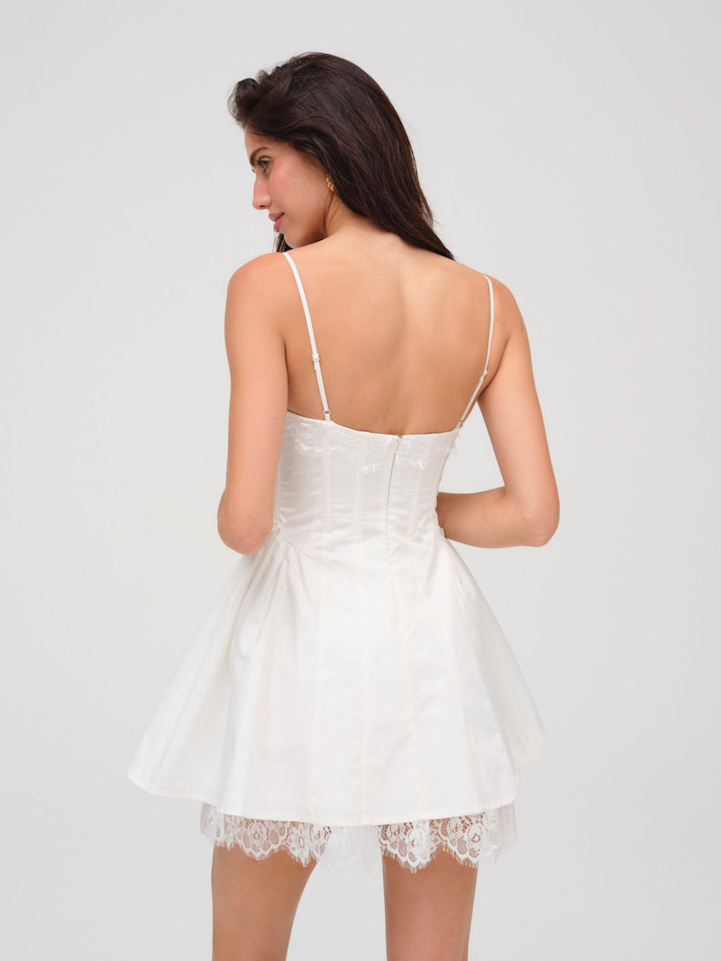 Shae Mini Dress- White