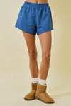 Daily Lounge Shorts- Denim Blue