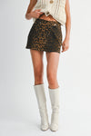 Wild Child Skirt- Leopard
