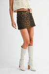 Wild Child Skirt- Leopard