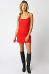 Forever In Love Dress- Red