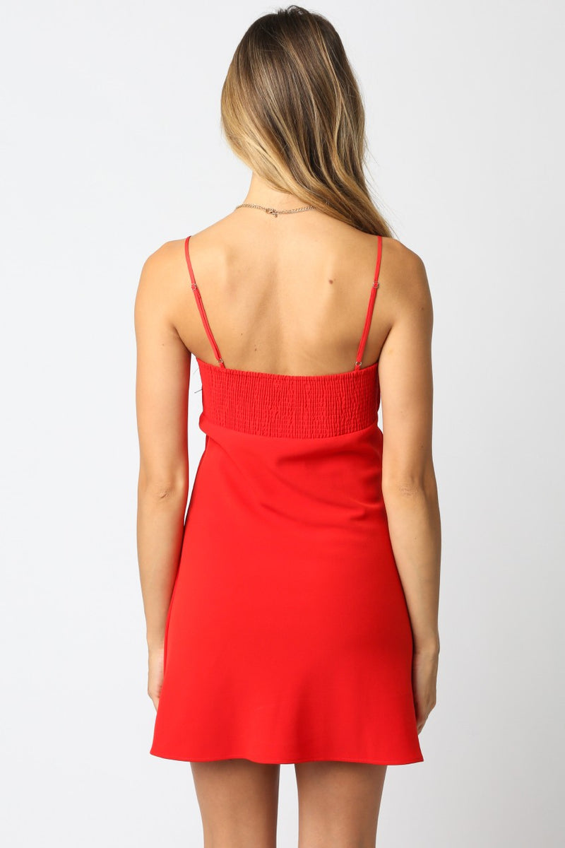 Forever In Love Dress- Red