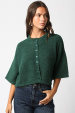 Fall Favorite Top- Dark Green