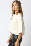 Fall Favorite Top- Ecru