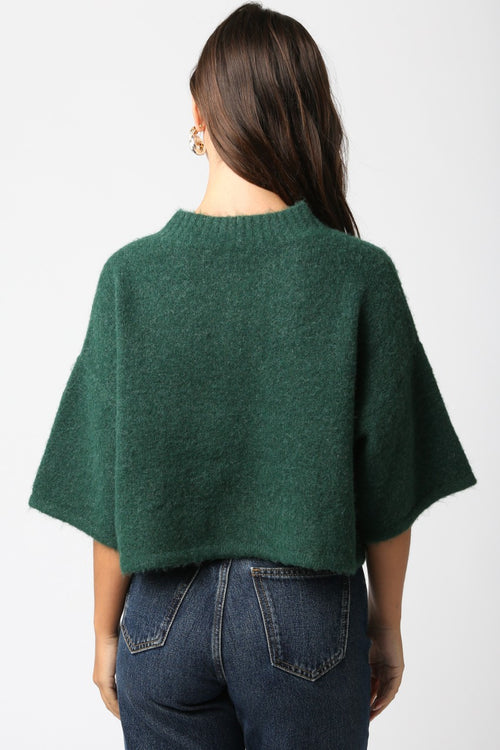 Fall Favorite Top- Dark Green