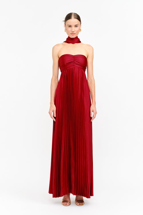 Making Spirits Bright Maxi- Red