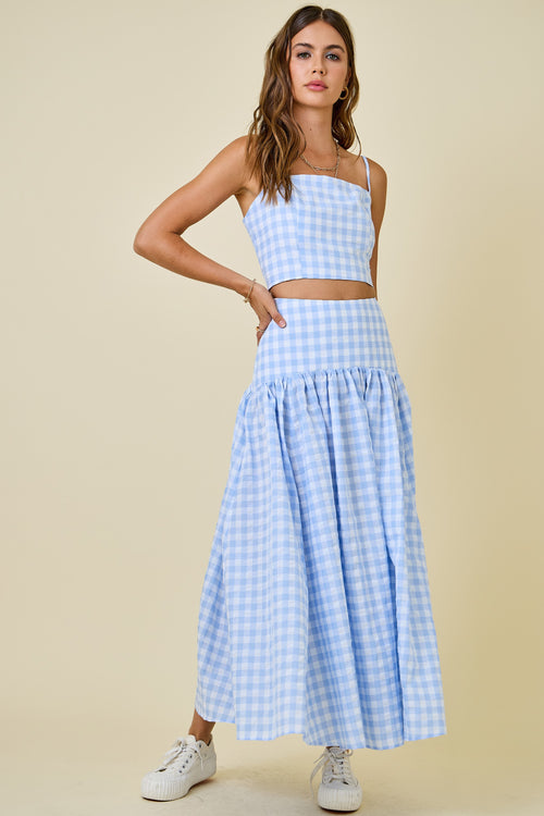 One & Only Set- Baby Blue Multi