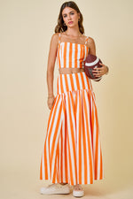 One & Only Set- Orange Stripe