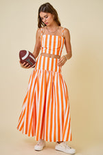 One & Only Set- Orange Stripe