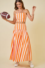 One & Only Set- Orange Stripe