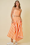 One & Only Set- Orange Stripe