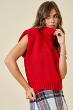 Always On The Go Top- Red