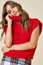 Always On The Go Top- Red