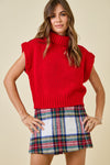 Always On The Go Top- Red