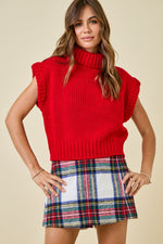 Always On The Go Top- Red