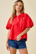 Burst My Bubble Top- Red