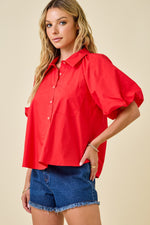 Burst My Bubble Top- Red