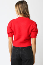 Autumn Glow Top- Red
