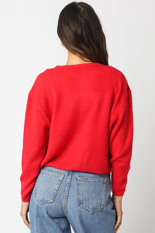 Sweater- Red
