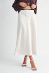 Slip Midi Skirt- Champagne