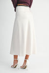 Slip Midi Skirt- Champagne