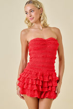Best Part Dress- Red