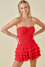 Best Part Dress- Red