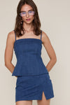 What I Got Top- Denim