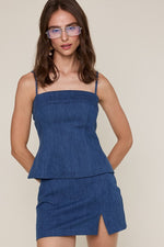 What I Got Top- Denim