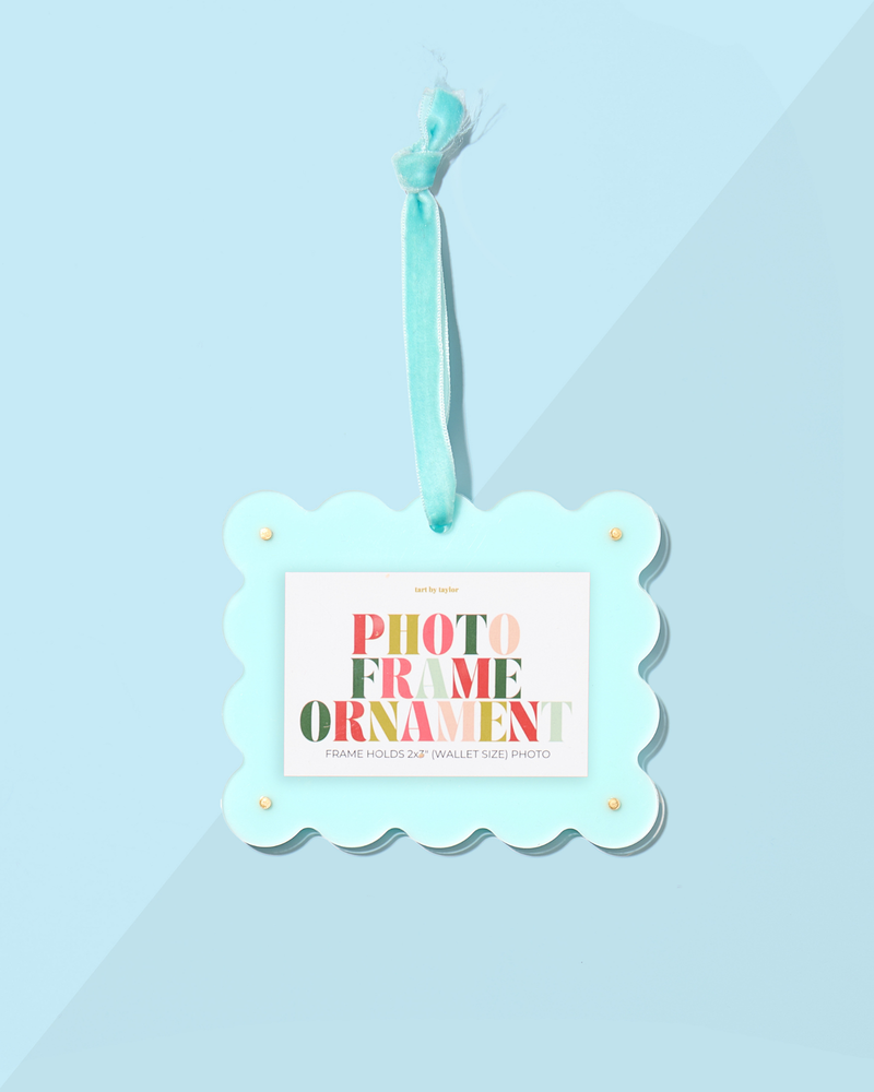 Seafoam Mini Frame Ornament